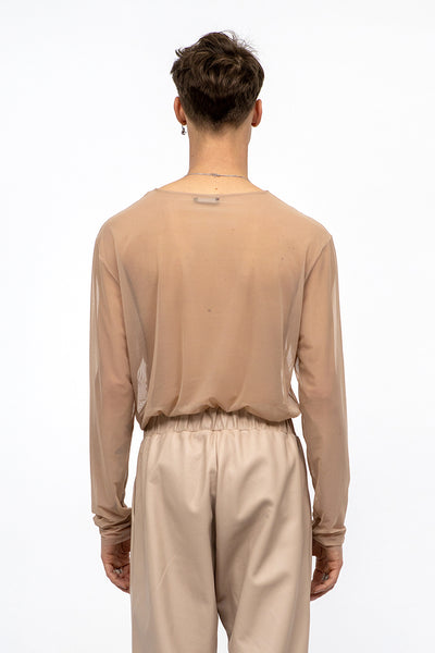 Longsleeve top - Beige