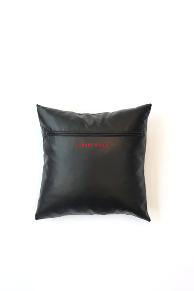 Vegan leather cushion - Only Lovers Left Alive