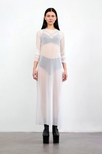 Longsleeve dress - White