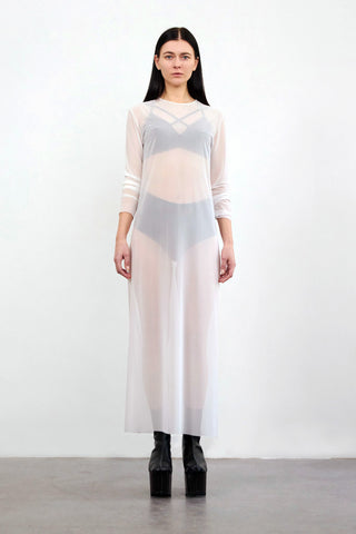 Longsleeve dress - White
