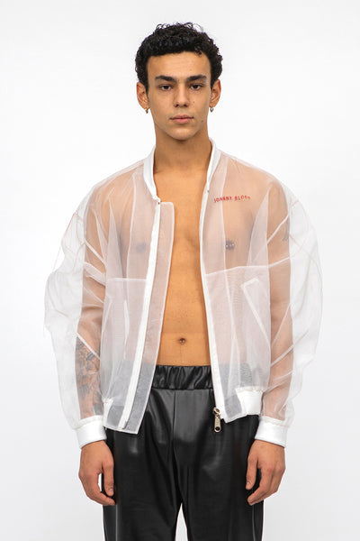 Gimme danger organza bomber