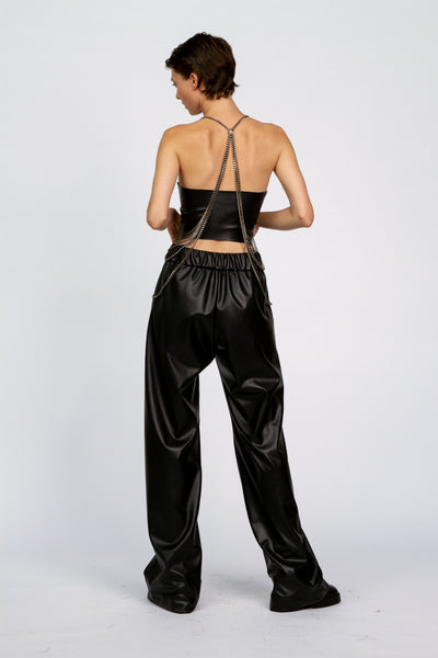 Straight Track Pants - Black