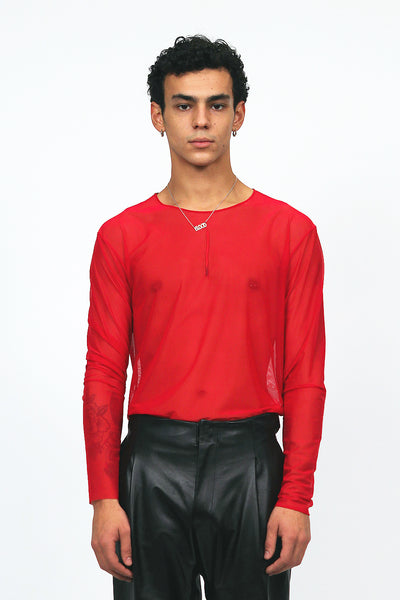 Longsleeve top - Red